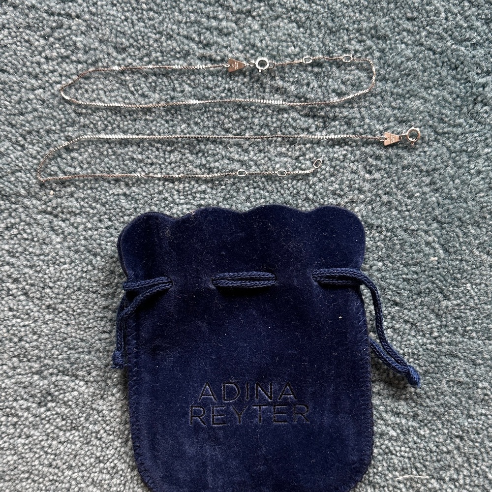 Adina Reyter Silver Anklet